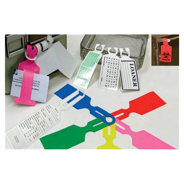 Label Sterilization ID Hang Time Orange 500/Bx
